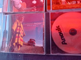 Lote 9 CDs Música Francesa y Rock