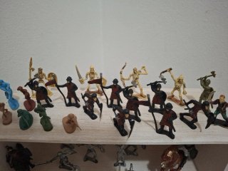 Soldatini Giocattolo Esercito Medievale