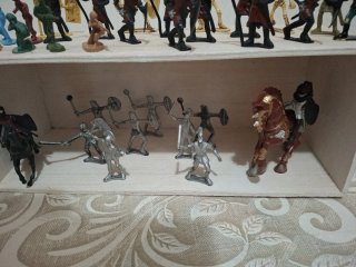 Soldatini Giocattolo Esercito Medievale