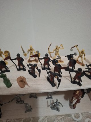 Soldatini Giocattolo Esercito Medievale