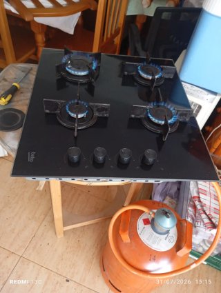Cocina de gas Beko 4 fuegos