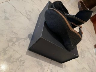 Sandalias cuña Tommy Hilfiger mujer