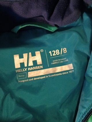 Chaqueta Hally Hansen niño Talla 128/8