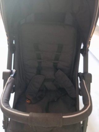 Silla de paseo con capota estampada