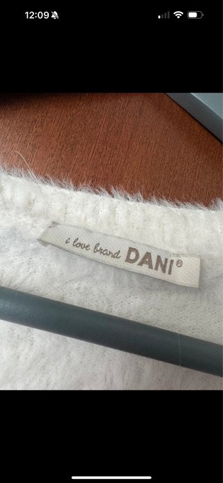 Cardigan e top pelosini bianco taglia unica