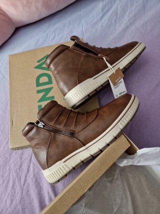 Botines Senda Road Marrones Talla 39