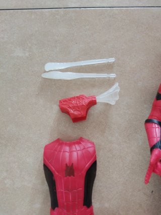 Muñeco Spiderman con accesorios