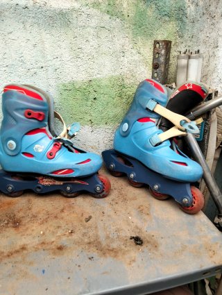 Patines en línea talla 35 y 32