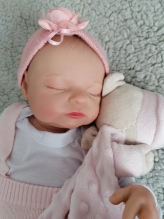 Muñeca Reborn Realista Bebé Durmiendo