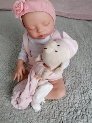 Muñeca Reborn Realista Bebé Durmiendo