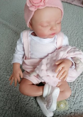 Muñeca Reborn Realista Bebé Durmiendo