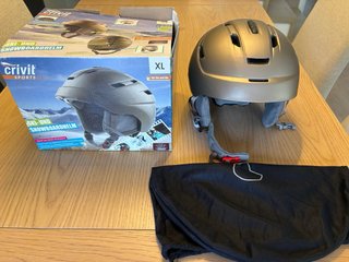 Casco de esquí talla XL