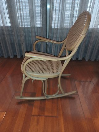 Mecedora infantil rejilla beige (2 unidades)