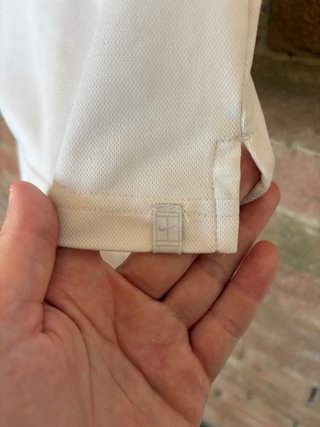 Polo Nike Vintage Uomo Bianco/Nero