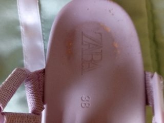 Sandalias Zara Verano Talla 38 Rosa