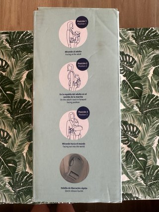 Mochila Portabebés Jané Ergonómica 3 Posiciones