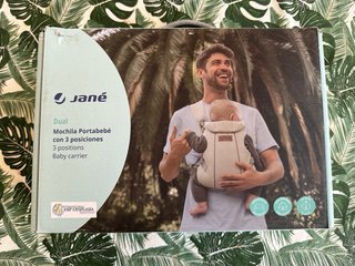 Mochila Portabebés Jané Ergonómica 3 Posiciones