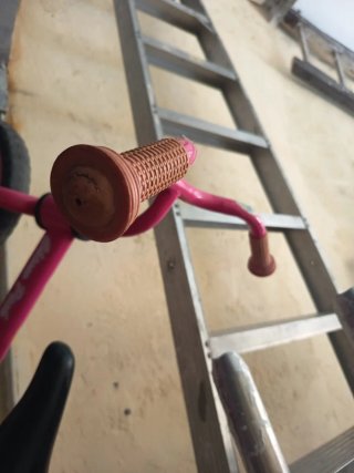 Bici sin pedales rosa