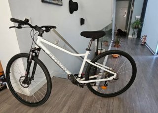 Bicicleta Riverside 500 Blanca