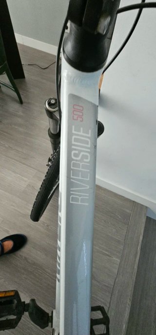 Bicicleta Riverside 500 Blanca