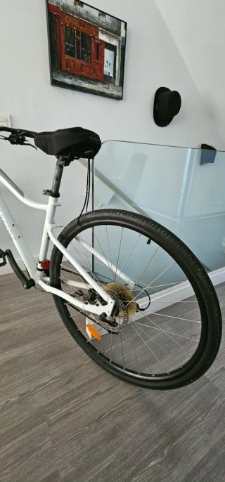Bicicleta Riverside 500 Blanca