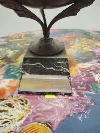 Trofeo deportivo plata 1976