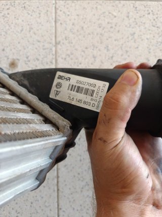 Intercooler Volkswagen Touareg