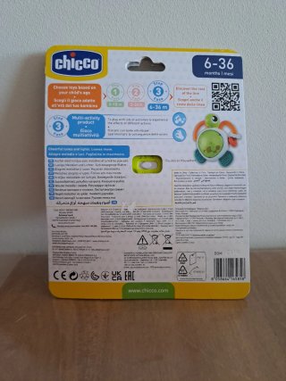 Juguete Tortuga Chicco Actividades 6-36 meses