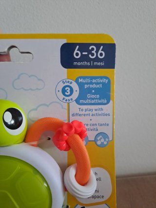 Juguete Tortuga Chicco Actividades 6-36 meses