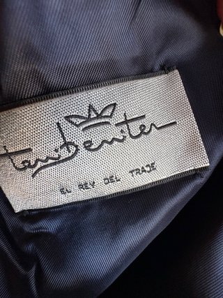 Traje de hombre a medida rayas