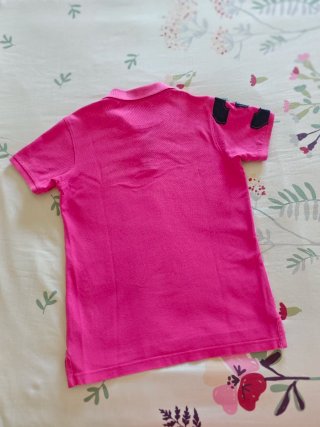 Camisa Polo Valecuatro Rosa Talla XS