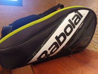 Paletero Babolat Team Padel Negro/Rojo