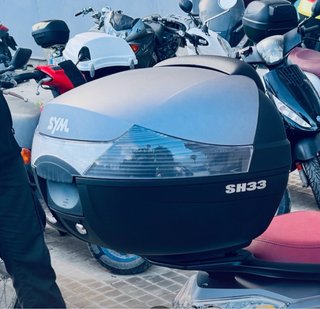 Sym Symphony LC 125 Scooter Gris/Rojo o cambio