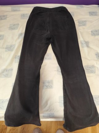 Pantalon campana negro talla 34