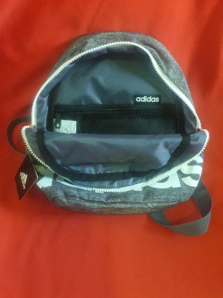 Mochila pequeña Adidas gris
