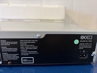 SEG DVR-24RW Reproductor Grabador DVD