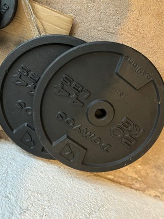 Discos de Pesas Domyos 2x20 kg