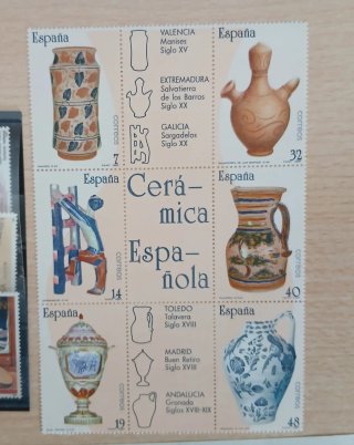 Sellos España año 1987