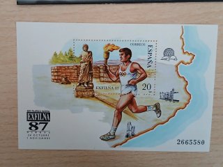 Sellos España año 1987