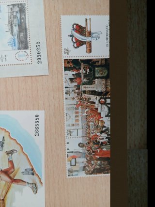 Sellos España año 1987