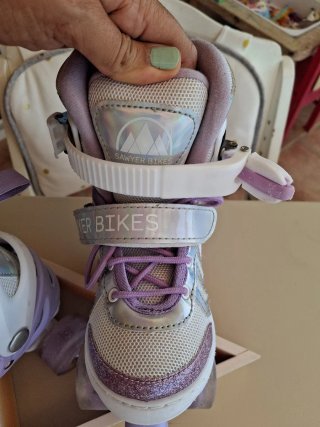 Patines Sawyer Bikes Niña Morado