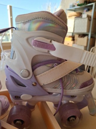Patines Sawyer Bikes Niña Morado
