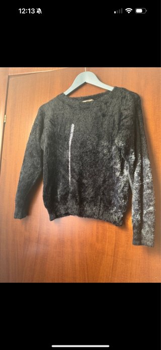 Maglia pelosina nera