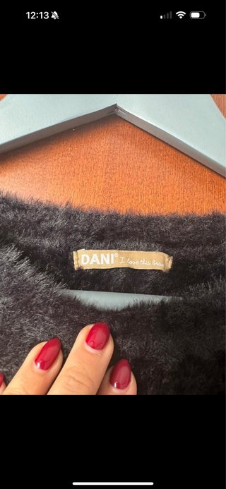 Maglia pelosina nera