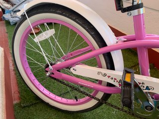 Bicicleta infantil Bikestar Cruiser 20” rosa
