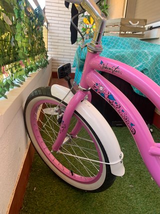 Bicicleta infantil Bikestar Cruiser 20” rosa
