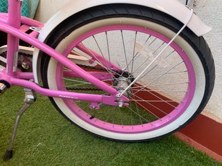 Bicicleta infantil Bikestar Cruiser 20” rosa