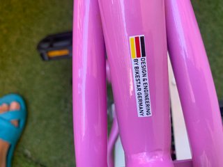 Bicicleta infantil Bikestar Cruiser 20” rosa