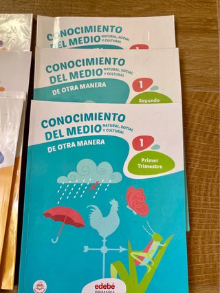 Lote libros 1 Primaria Edebé Colegio Salesianos