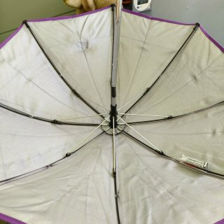 Sombrilla para carro morada